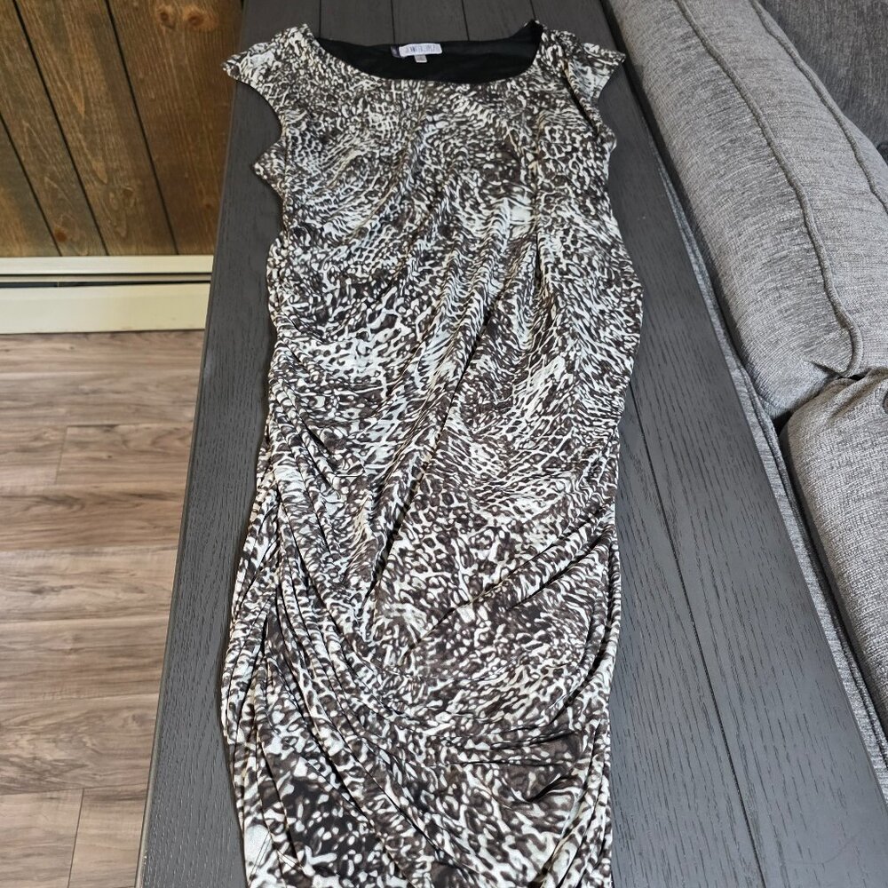 Jennifer Lopez Plus 1x Chaotic Pythonic Ruched Sh… - image 1